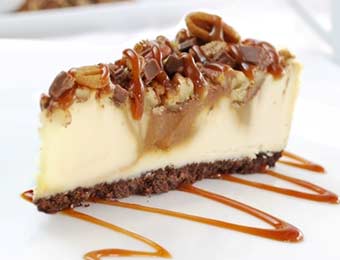 Turtle Cheesecake from Culinary Arts Specialties